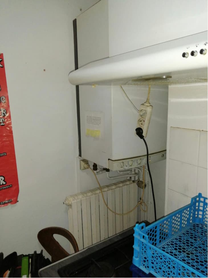 Ancienne chaudière à Rennes